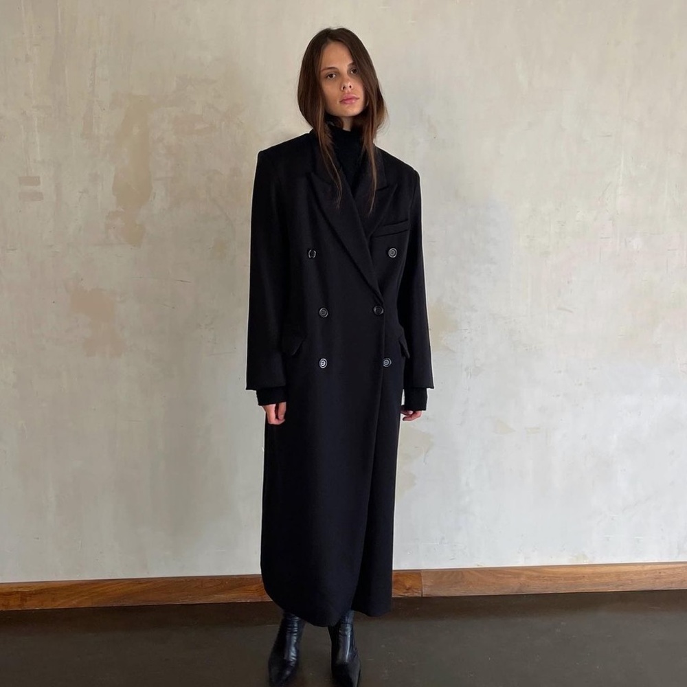 BECAUSE OF ALICE DINNER TRENCH COAT L